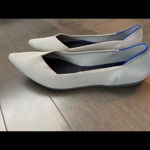 Size 10 Rothy’s: color: light gray